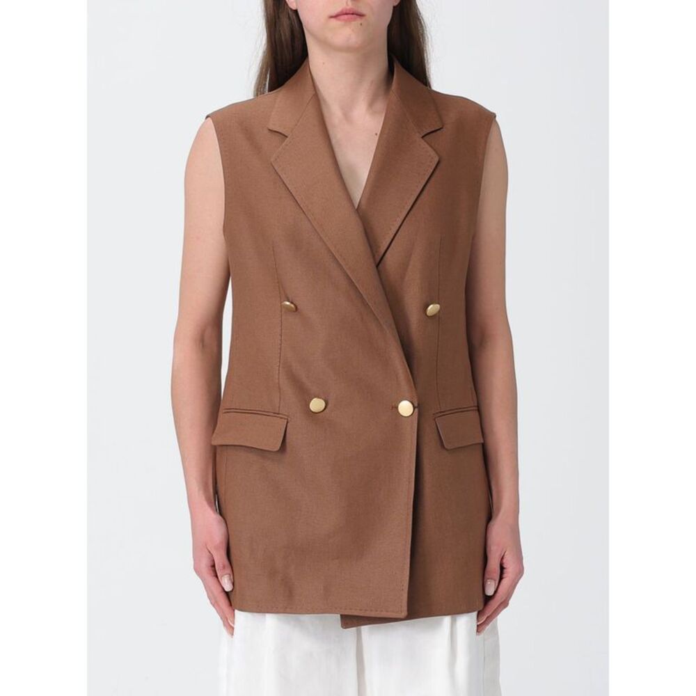 Tagliatore Waistcoat Woman Brown